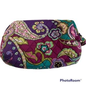 Vera Bradley Cosmetic Make Up Bag Clutch